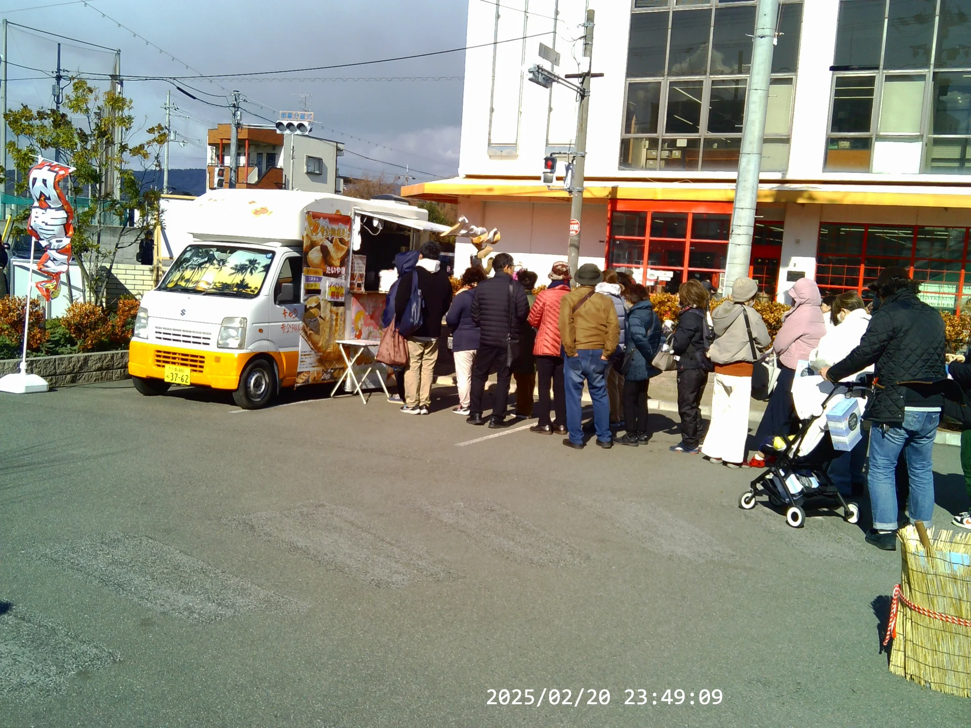 たい焼きの行列